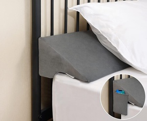 Cuscino Triangolare in Poliestere su Misura - Fodera Rimovibile Personalizzabile, Ampia Tasca, Traspirante, per <span class=keywords><strong>Testiera</strong></span> - Product Image 2