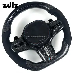 Custom forged carbon fiber steering wheel for BMW steering wheel fit 3 series 5 series x2 x3 x4 x5 x6 G20 G30 M3 M5 LED steering