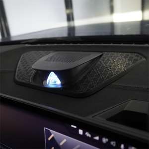 Luz ambiental Led para <span class=keywords><strong>coche</strong></span>, altavoz Interior, tablero central, Kits de cubierta de altavoz de elevación automática con luz ambiental para BMW G20 G28 - Product Image 4