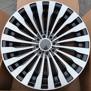 Rines de Aluminio Plateados OEM ODM de 17 y 22 Pulgadas 6x135 CB87.1 ET 34 ET 44 M14x1.5 para Camioneta Ford F 150 2021 2022 - Product Image 1