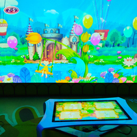 Jeux de projection murale numérique immersifs à thème personnalisé pour les aires de jeux pour enfants