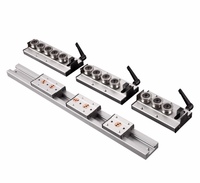 Guides linéaires de précision PYG de haute qualité SGB10 SGB15 28mm en alliage d'aluminium A6063 CNC, guide double axe interne et externe