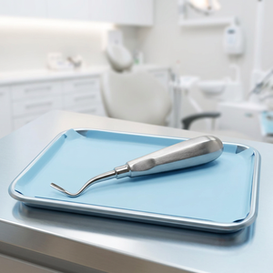 Manuelle Edelstahl-Zahnkurette mit ergonomischem Griff - Product Image 2