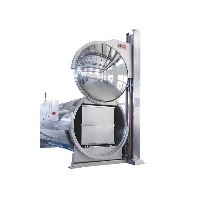 Hot water spray steam retort sterilizer autoclave machine