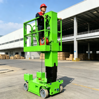 Nacelle élévatrice compacte automotrice pour travaux en hauteur intérieure