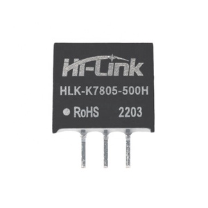 Hilink K7805-500R3 DC-DC โมดูลจ่ายไฟแบบไม่แยกส่วน แรงดันไฟฟ้าอินพุตกว้างพิเศษ 5V/-5V พร้อมระบบป้องกันแรงดันไฟฟ้าเอาต์พุตที่ควบคุมได้ HLK-K7805 - Product Image 1