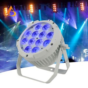 Luces para Escenarios de Eventos, 12 Piezas, 18 W, Resistentes al Agua, Luces Par RGBWA UV, Mini Luces Par LED con Batería - Product Image 1