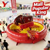 Toro Mecánico Inflable de PVC de Grado Comercial, Personalizado, Juego de Rodeo para Carnaval