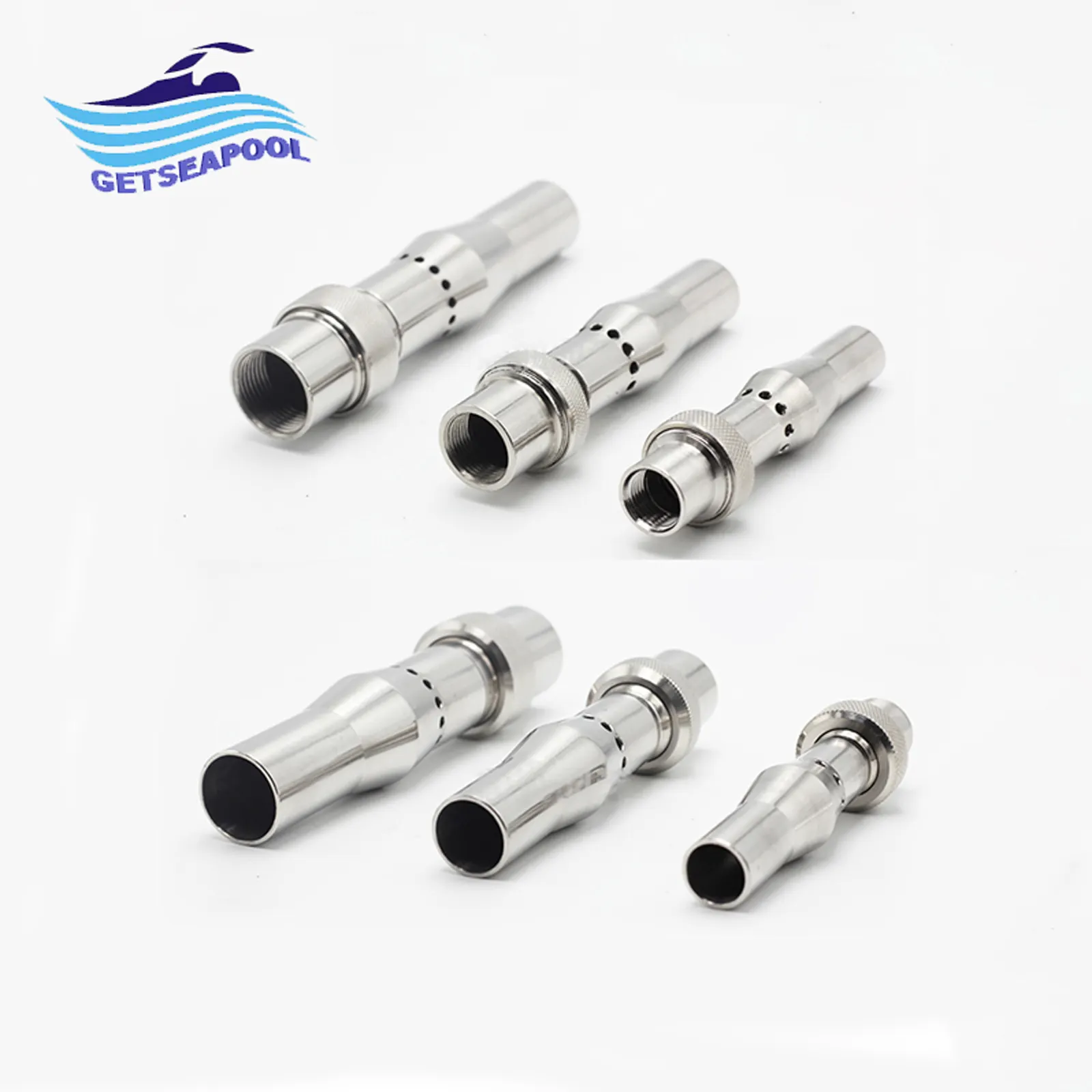 Stainless Steel Swimming Pool Nozzle Jumping Jets Laminar Jet Water Adjustable Jet Straight Pond Fountain