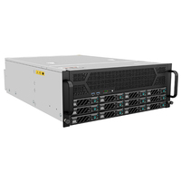 4u 12 Bays GPU Server Chassis Server Case Side Power Supply 12GB Backplane Factory Direct Sales Custom Graphics Cards