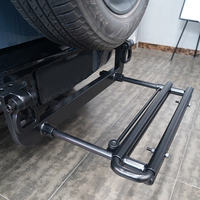 Nouvelle barre de protection arrière 2020-2023 avec support d'extension de barre de remorque, capacité de charge accrue, pièces de performance pour Range Rover Defender