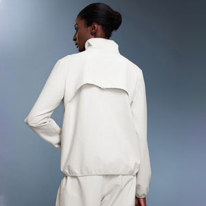 Femmes deux pièces survêtement Gym Fitness entraînement <span class=keywords><strong>Jogging</strong></span> costume léger imperméable extérieur mince polaire veste et pantalon - Product Image 4