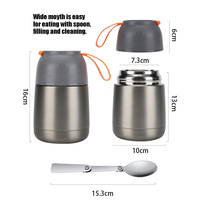 Liitokara — boîte à Lunch, étiquette privée, flacon à aliments, en acier inoxydable, vide, pot à Lunch