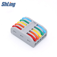SHLING-225 – Outil de connexion de bornes à ressort avec connexion par vis, usage industriel, 20-8 AWG, contacts en cuivre et laiton