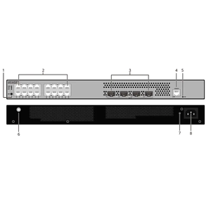 CloudEngine S5735-L16T4X-QA-V2 98011996 16*10/100/1000BASE-T Ports, 4*10GE SFP+ Ports, AC <b>Power</b> Network <b>Switch</b> - Product Image 2