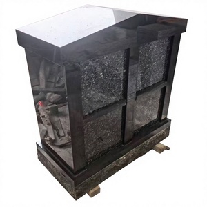 Columbario UNION de Mármol, Diseño Americano Moderno, para Techo, con una Puerta Exterior, 4 Nichos, 12" x 12" x 12", 1 Año de Garantía, para Cementerio - Product Image 2