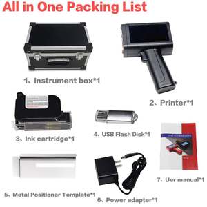 Imprimante à jet d'encre portable de 12.7mm pour imprimante de codage de logo de date Exp et MFG Idées de machines pour petites entreprises - Product Image 6