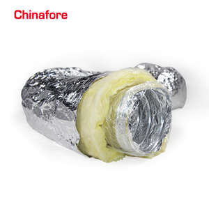 Ống giảm thanh linh hoạt bằng nhôm bán cứng để giảm tiếng ồn cho thông gió - Product Image 6