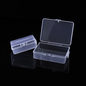 Plastic Storage Box With Lid Lockable Rectangle PP Jewelry Beads Fishing Gear Stationery Organizing Container - Product Image 4