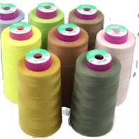 Fil à coudre 100 % polyester texturé, coloré, avec tube de teinture, pour tricot à la main