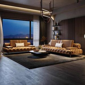 Canapés modernes pour PDG, salle de réception, <span class=keywords><strong>canapé</strong></span> de bureau, meubles, <span class=keywords><strong>canapé</strong></span> lounge en cuir, <span class=keywords><strong>canapé</strong></span> 3 places, ensemble de canapés de luxe, <span class=keywords><strong>canapé</strong></span> modulaire sectionnel - Product Image 1