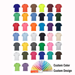 100% Cotton Unisex Ngắn Tay Áo Dtg Màn Hình In Áo Sơ Mi Tổ Chức Sự Kiện Khuyến Mãi Biểu Tượng Tùy Chỉnh T-Shirts Cho Công Ty Nhân Viên Chúng Tôi/EU Kích Thước - Product Image 2