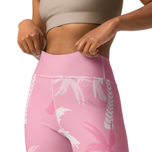 Leggings CoastFlex Sport Pink Palms - Product Image 3