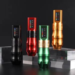 Máquina de Tatuar Inalámbrica Profesional EXOFLUX MAX Tipo <span class=keywords><strong>Pen</strong></span> Giratoria con Potente Motor de 2400mAh y Carrera de 4mm para Arte Corporal - Product Image 3