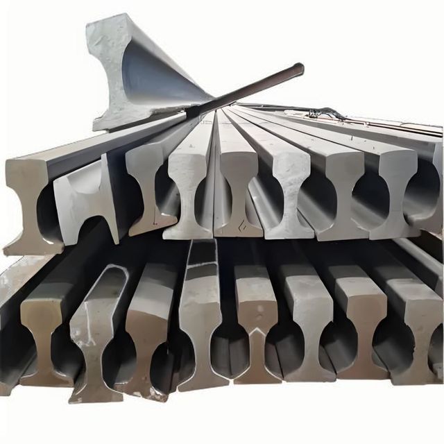 Large Stock Crane Rail Large Stock Steel Rail in Our Factory Various Sizes Rail Track for Sale