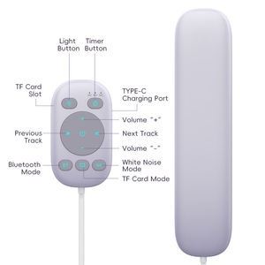 Altavoz de Conducción Ósea Bajo la Almohada, Máquina de Ruido Blanco Bluetooth con <span class=keywords><strong>Sonidos</strong></span> Naturales Integrados para Ayudar a Dormir y Relajarse - Product Image 2