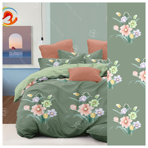 Morbido come nuvola lenzuolo in poliestere Set stampa copripiumino copripiumino letto matrimoniale Set di <span class=keywords><strong>lenzuola</strong></span> per <span class=keywords><strong>lenzuola</strong></span> - Product Image 3