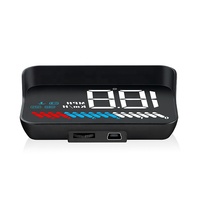 Nouveau 3.5 pouces voiture tête haute affichage M7 GPS Hud voiture jauge compteur de vitesse sur alerte de vitesse alarme pare-brise projecteur Hud