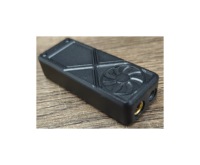 DAC/AMP portable Type C avec affichage du débit, design mini carte graphique, carte son externe, amplificateur casque pour smartphone et ordinateur