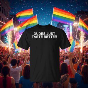 Los chicos simplemente tienen mejor sabor, camiseta con meme del Orgullo Gay LGBTQ - Product Image 3