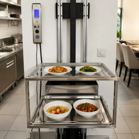 Mini ascenseur de cuisine pour aliments, type plateau, 50 kg, 100 kg, ascenseur de service électrique pour restaurant
