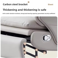 Chaise de bureau exécutive ergonomique contemporaine à hauteur réglable avec dossier haut pour usage domestique