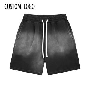 Pantalones Cortos Deportivos para Hombre, Estilo Vintage, Lavados, Desgastados por el Sol, para Correr, Estilo Urbano - Product Image 2