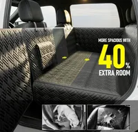 Tapis de voiture pour chien - Coussin de siège arrière spécial antidérapant et résistant à l'usure de style aile pour protéger la portière de la voiture