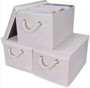 Household Foldable Non Woven <b>Fabric</b> <b>Storage</b> <b>Box</b>, Foldable Kids Toys Cloth Organizer <b>Fabric</b> <b>Cube</b> <b>Storage</b> <b>Box</b> - Product Image 1