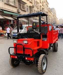 <span class=keywords><strong>Livraison</strong></span> gratuite de convoyeur à bande diesel agricole à quatre roues avec volant, véhicules de chantier - Product Image 3