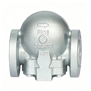 Piège à flotteur à levier en acier inoxydable haute efficacité, grand débit, vidange automatique, économie d'énergie, contrôle, taille de port DN20 - Product Image 1
