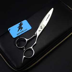 6.0 inch chất béo kéo Lancet mới thiết kế thời trang vẻ đẹp kéo kéo phẳng - Product Image 2