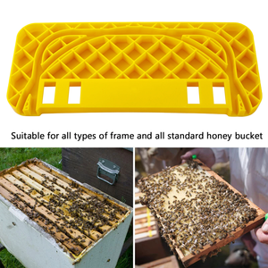 <span class=keywords><strong>Plaque</strong></span> de support en plastique pour seau à miel, avec support de levage pour seau à miel, pour seau à miel type 'Honey Bucket', pour cadre de ruche et pour seau à miel type 'Honey Tank' - Product Image 1