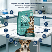 Aliments secs végétaliens pour chiens, riches en protéines (22,5 %), riches en Oméga-6 et Oméga-3, disponibles en marque blanche (OEM), pour toutes les races, favorisant le soutien musculaire sain.
