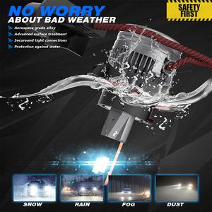 Hot 8400lm 70w LED Light installazione semplice e senza perdita H13 fari per camion H13 LED H4 fari per auto universali furgoni - Product Image 4