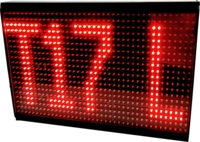Fanju — affichage de bus led P10/P10 SMD, extérieur, module led, signe de destin de bus