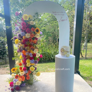 แท่นวางไม้สำหรับงานอีเวนต์ |   อุปกรณ์ตกแต่งงานปาร์ตี้สำหรับเค้ก ดอกไม้ และการนำเสนอสินค้า - Product Image 4