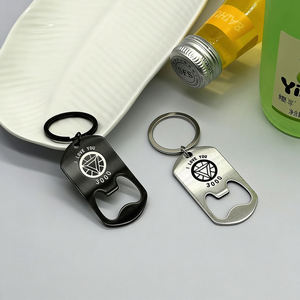 <b>Anime</b> Key Chain Wholesale Key Ring Bottle Opener Llavero Destapador Stainless Steel Custom Logo Key Ring - Product Image 6