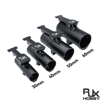 RJXHOBBY 30mm 40mm 50mm 60mm Clip de tube d'arme de drone agricole à charge lourde, connecteur d'arme pliable