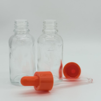 Populaire Offre Spéciale 18/410 Orange Ampoule Compte-gouttes Pipette Huile Essentielle Transparent 30 ml Bouteille En Verre
